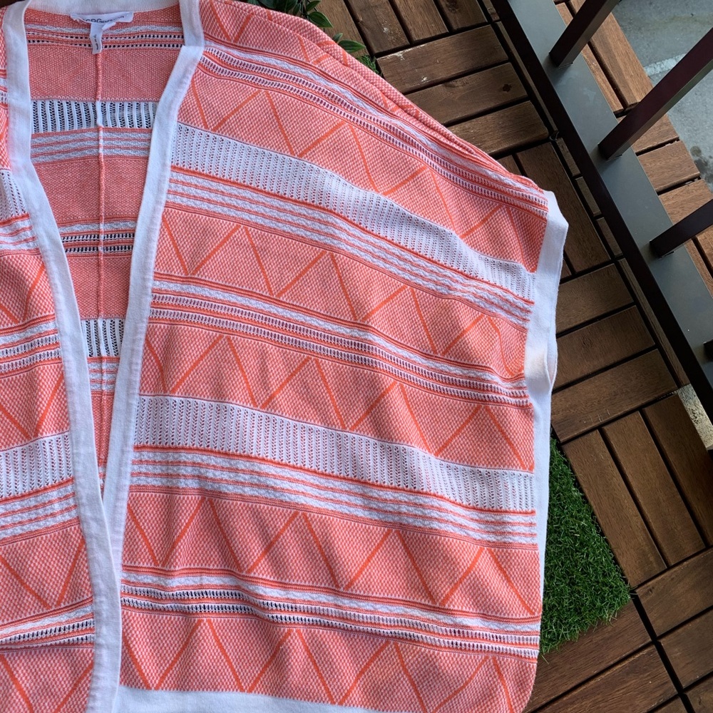 Bcbgeneration Cardigans Open Front Orange Size Os - image 6